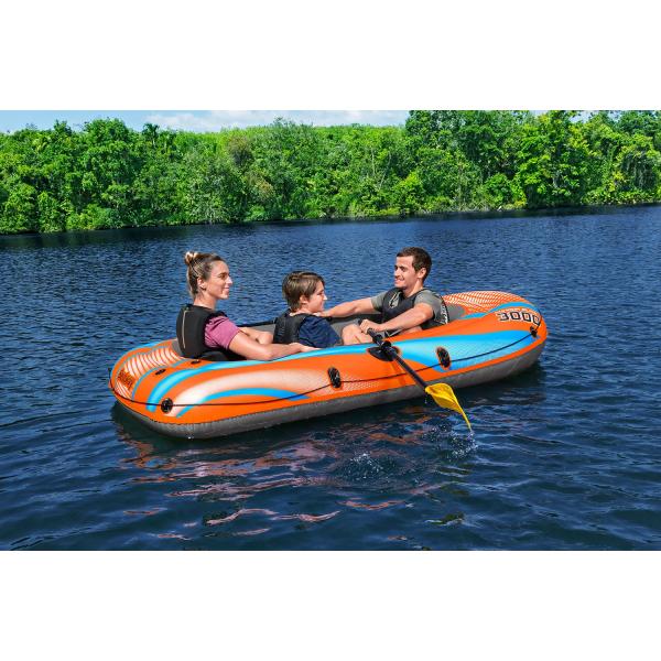 Bestway 61145 Nafukovací člun Kondor Elite 3000 s příslušenstvím, 246 x 122 cm (obrázek 4)