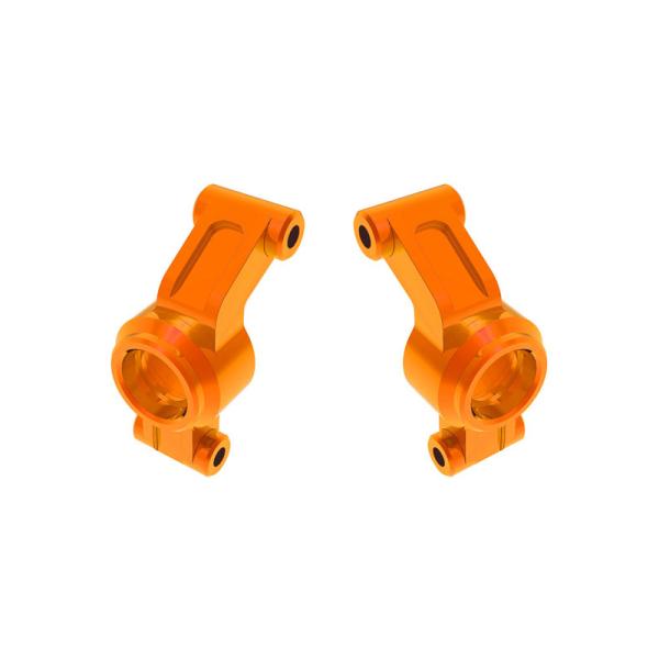 Traxxas těhlice zadní hliníková oranžová (2)