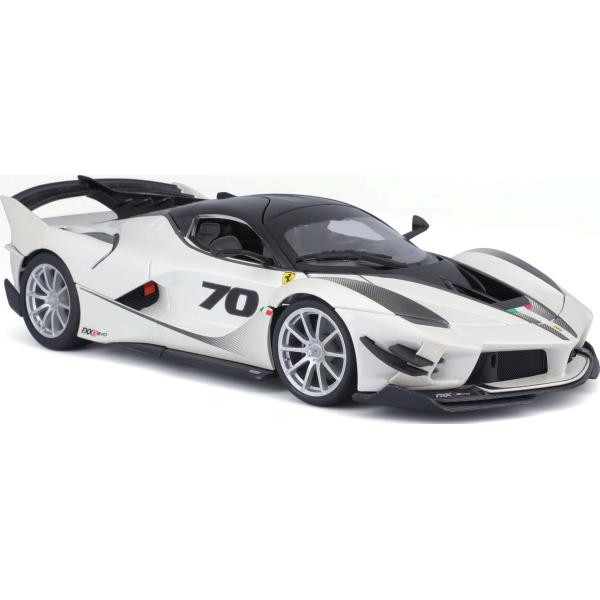 Bburago 1:18 Ferrari TOP FXX-K EVO Nr.70 (white/black)