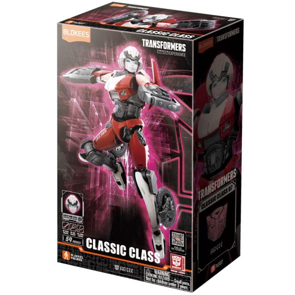TRANSFORMERS BLOKEES stavebnice Classic Class 07 Arcee Rise Of The Beasts