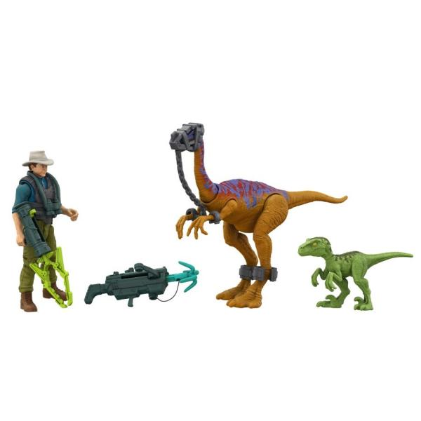 Mattel Jurassic World Alan grant s dinosaury a doplňky (obrázek 4)