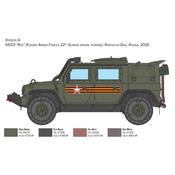 Model Kit military 6766 - VTLM Lince (1:35) (obrázek 11)