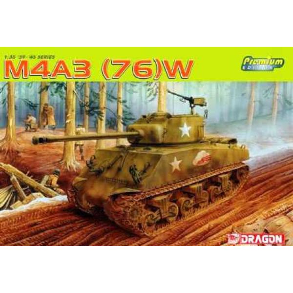 Model Kit tank 6325 - SHERMAN M4A3(76)W (PREMIUM) (1:35)