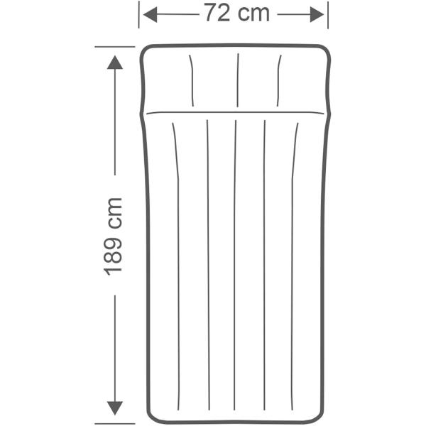 INTEX 67997 Nafukovací matrace CAMPING 67 x 184 x 17 cm (obrázek 3)