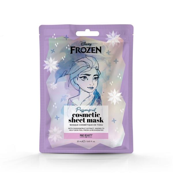 Mad Beauty Maska na tvár rozjasňujúca hydratačný textilný Elsa Frozen 25ml