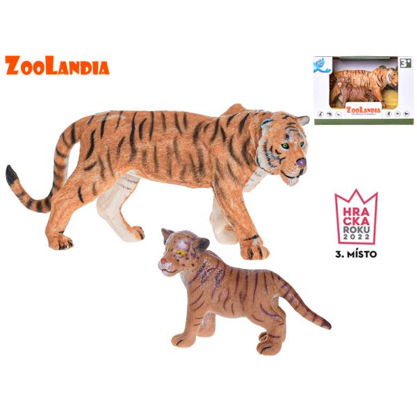 Zoolandia tygřice s mláďaty 7-15cm