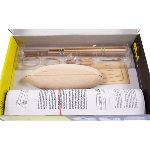 MINI MAMOLI Gozzo Mediterano 1:32 kit (obrázek 6)