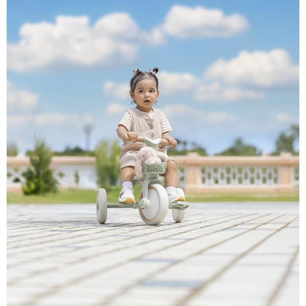 Globber dětské odrážedlo tříkolové - Learning Trike 2in1 PLUS Ecologic Pistachio (obrázek 9)