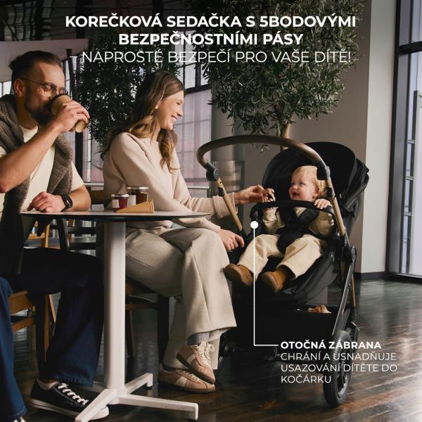 KINDERKRAFT Kočárek kombinovaný 3v1 Moov 2 XL Air Grey (obrázek 11)