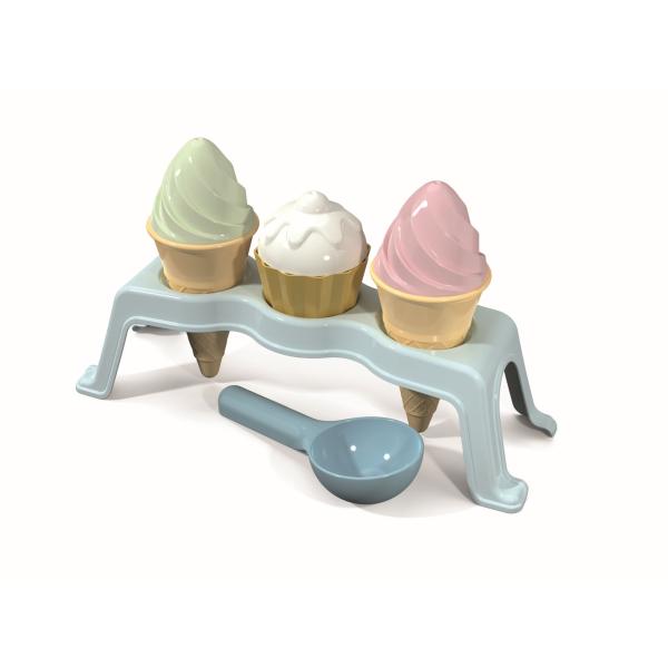 Androni Formičky do písku - zmrzlina v kornoutu