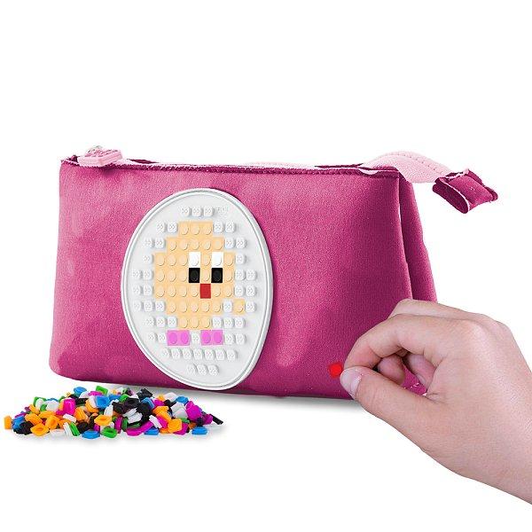 PIXIA CREW velké pouzdro růžové