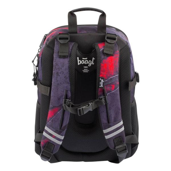 BAAGL SADA 3 Core Lava: batoh, peračník, vrecko (obrázek 5)