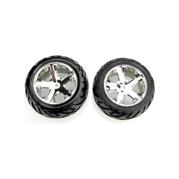 Traxxas koleso 2.8", disk All-Star strieborný, pneu Anaconda (2) (zadný)