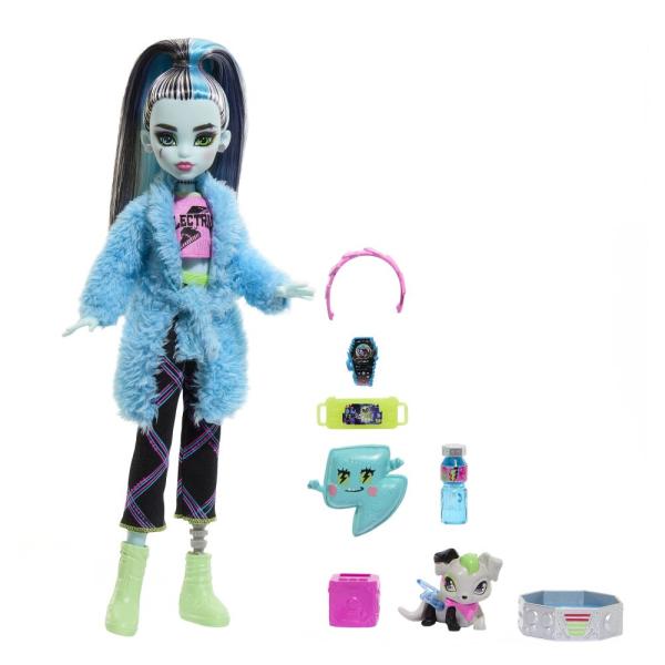 Mattel Monster High Creepover párty panenka - Frankie (obrázek 3)