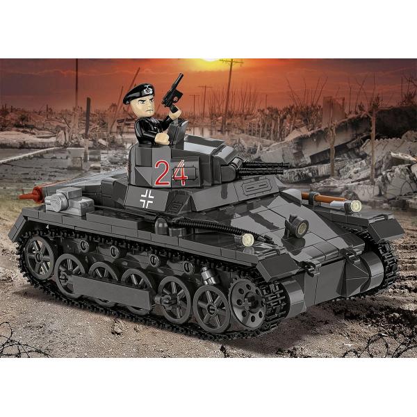 Cobi II WW Panzerkampfwagen I (Francie 1940), 1:28, 654 k, 1 f (obrázek 10)