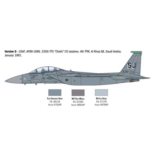 Model Kit letadlo 90166 - F-15E Strike Eagle (1:72) (obrázek 7)