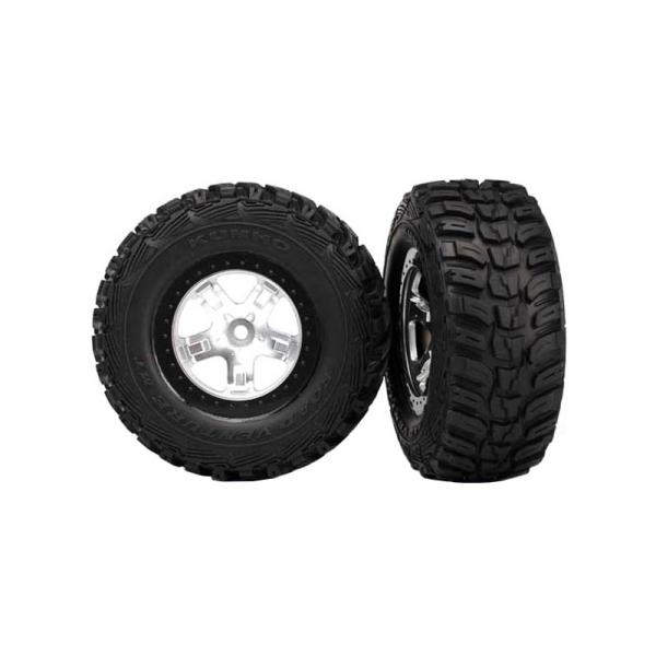 Traxxas kolo 2.2/3.0", disk SCT saténový, pneu Kumho (2)