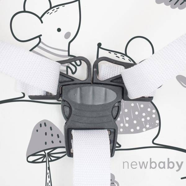 Dětská dřevěná jídelní židlička New Baby Jerry (obrázek 5)