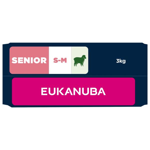 Krmivo EUKANUBA Senior Small and Medium bohaté na jehněčí 3 kg (obrázek 7)