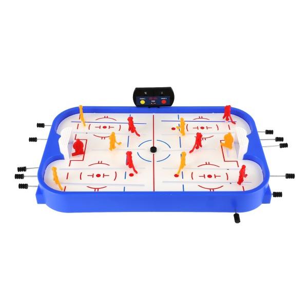 Hokej společenská hra plast/kov v krabici (obrázek 4)