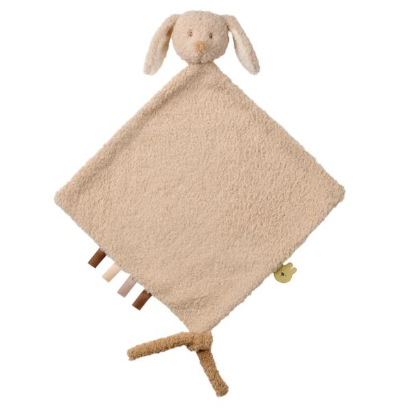 NATTOU Maznáčik plyšový maxi Teddy zajačik 28 x 28 cm, 0m+