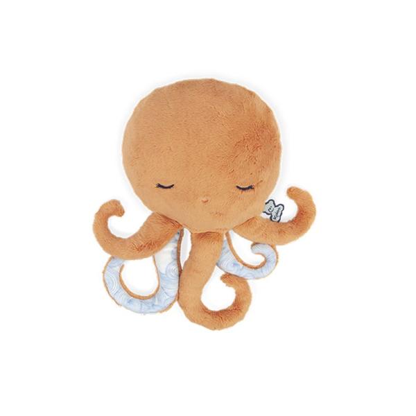 Kaloo Petit Calme Plyšová chobotnica s levanduľovým vankúšom pre lepší spánok 29 cm