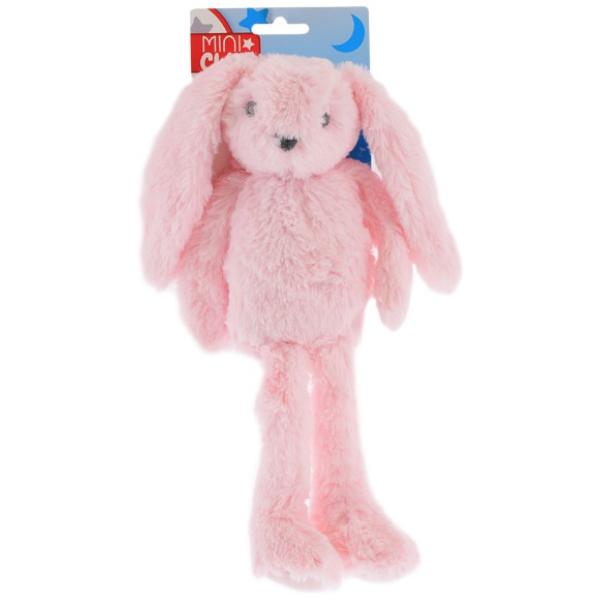 Mini Club zajíček plyšový růžový 37cm dlouhé nohy