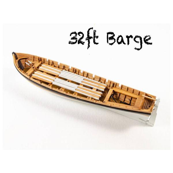 Vanguard Models Barge člun 32″ 1:64 kit