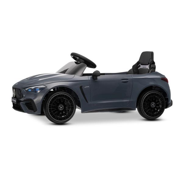 Elektrické autíčko Mercedes CLE 12V s pohonem zadních kol, šedé, Jednomístné, Lithiová (obrázek 6)
