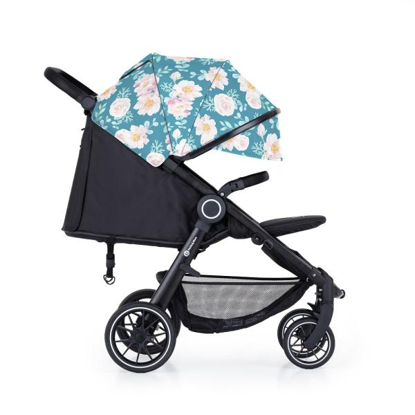 PETITE&MARS Kočárek Street+ RWS Black + Stříška Limited 100 Roses (obrázek 4)