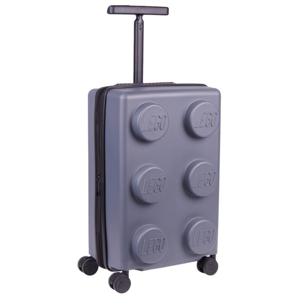 LEGO Luggage Signature 20″ Expandable – Tmavě šedý