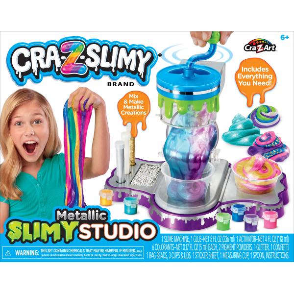 Cra-Z-Slimy Továrna na výrobu slizu - metalické barvy (obrázek 7)