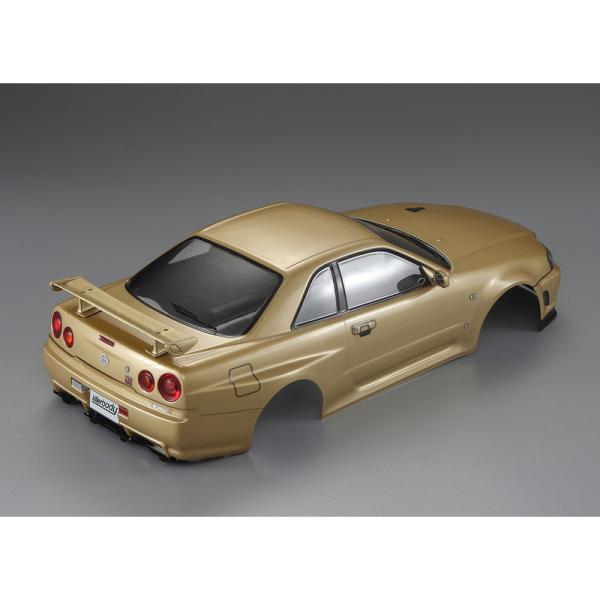 Killerbody karosérie 1:10 Nissan Skyline R34 zlatá (obrázek 5)