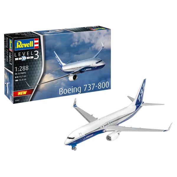 Plastic ModelKit letadlo 03809 – Boeing 737-800 (1:288)