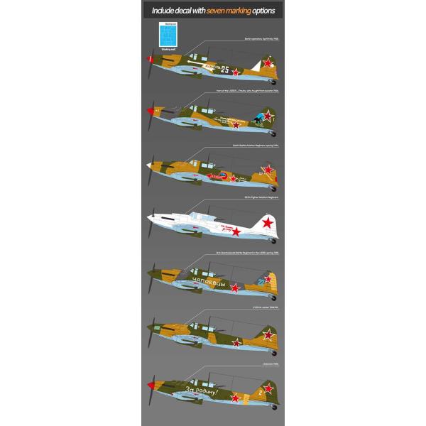 Model Kit letadlo 12357 – IL-2m3 „Berlín 1945“ (1:48)