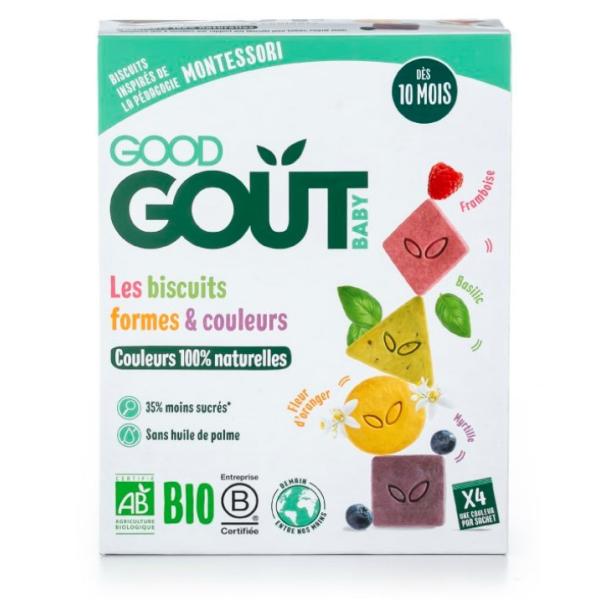 GOOD GOUT BIO Sušienky farby & tvary 80 g