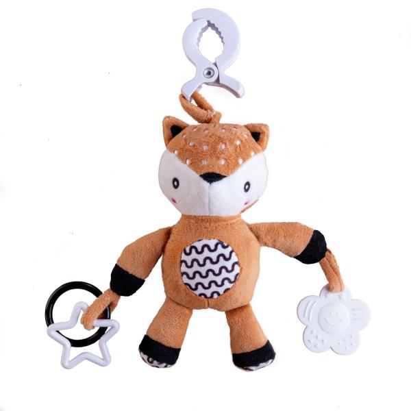 Srnka babyted chrastítko plyš 30cm závěs na postýlku/kočárek