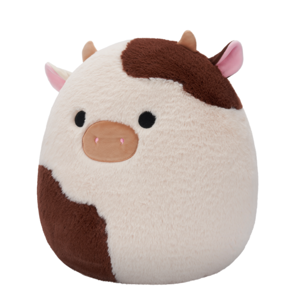 SQUISHMALLOWS Fuzzamallows Kráva – Ronnie, 30 cm