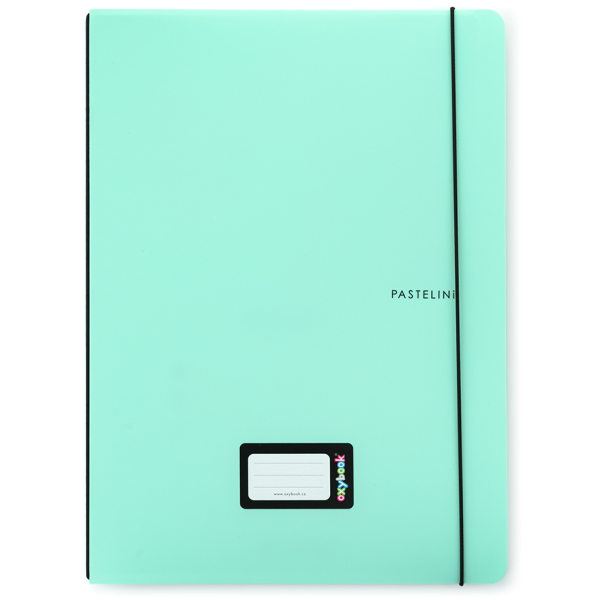 Zošit PP Oxybook A4 40 listy pastelini zelená
