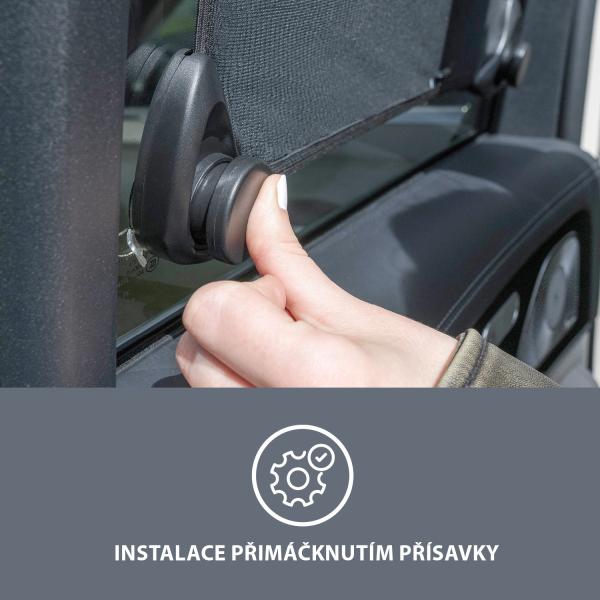 Flexibilní sluneční clona do auta (obrázek 3)