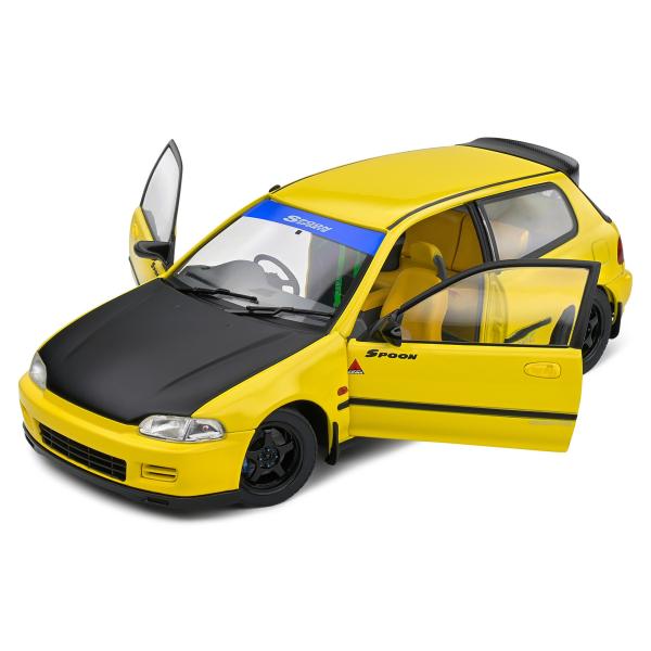 1:18 HONDA CIVIC (EG6) SPOON VERZE ŽLUTÝ CARNIV
