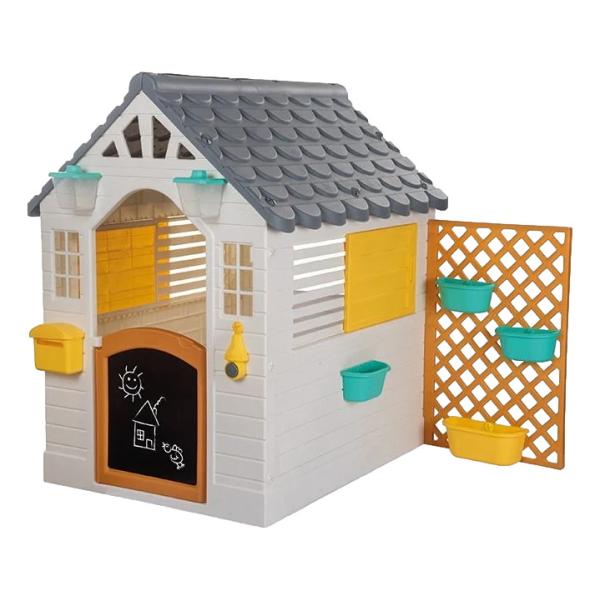 Dolu Detský záhradný domček s plotom