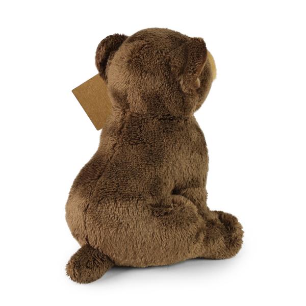 Plyšový medvěd hnědý sedící 15 cm ECO-FRIENDLY (obrázek 5)