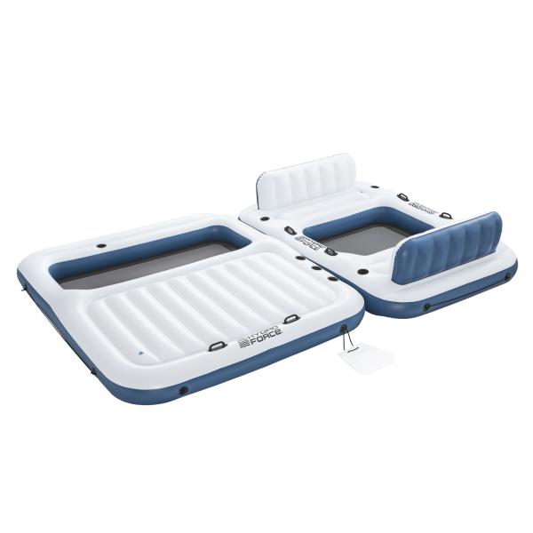 Bestway 43964 Nafukovací ostrov Bloc Party Island, 268 x 234 x 30 cm