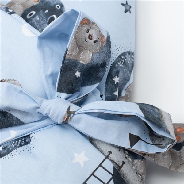 Dětská zavinovačka New Baby Teddy bear in space 80×80 cm