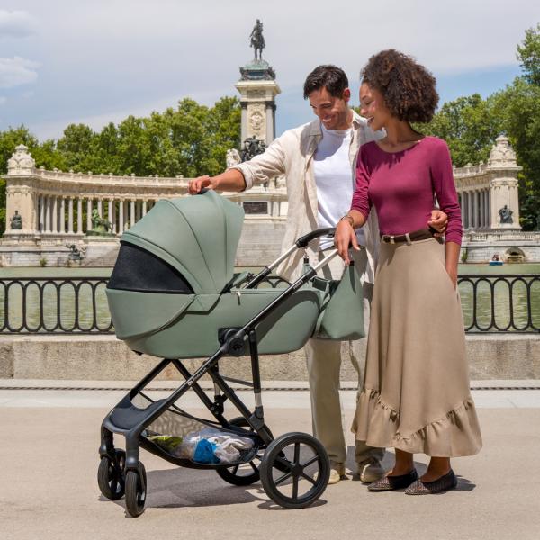 KINDERKRAFT Kočárek kombinovaný 2v1 Prime 3 Venezian Black