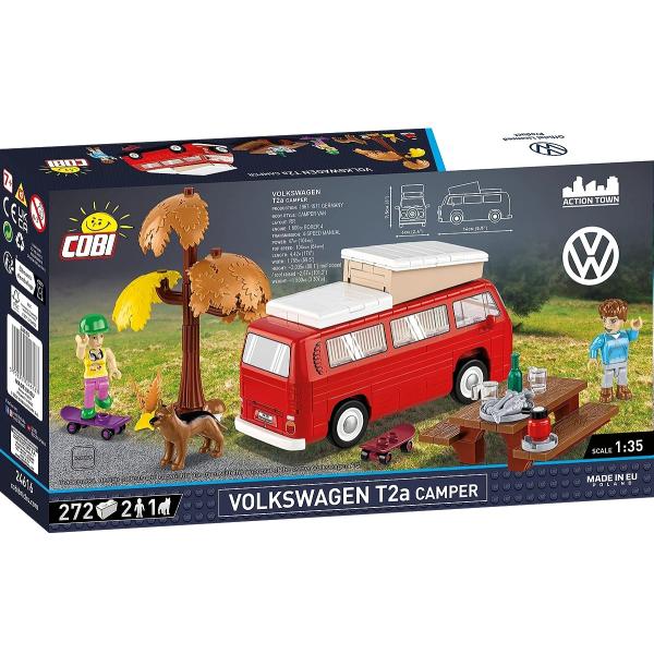 Cobi Volkswagen T2a Campingwagen, 1:35, 272 k, 3 f (obrázek 6)