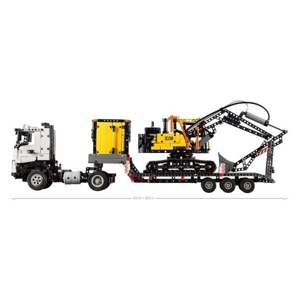 LEGO® Technic 42175 Nákladní auto Volvo FMX a elektrický bagr EC230 (obrázek 3)