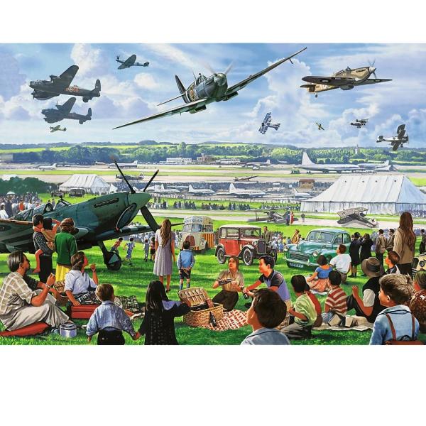 Trefl Puzzle 1000 Premium Plus Quality Tea Time Air Show