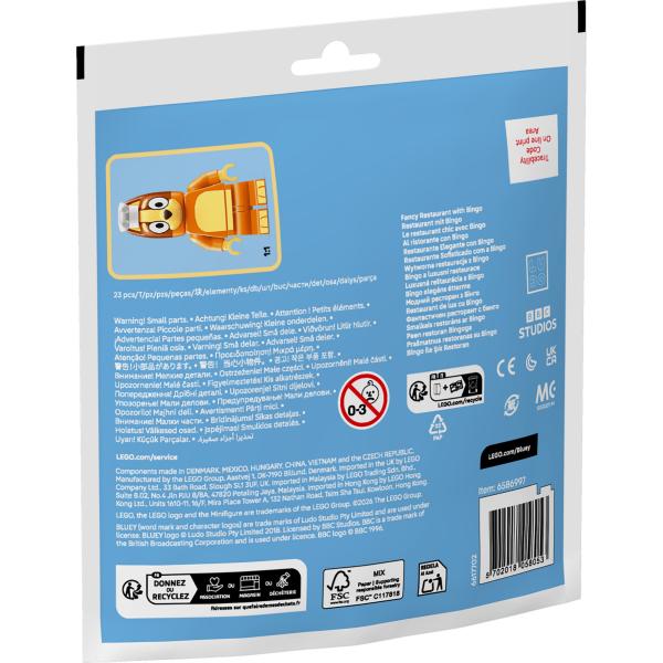 LEGO® Bluey 30713 Luxusní restaurace s Bingo (obrázek 4)